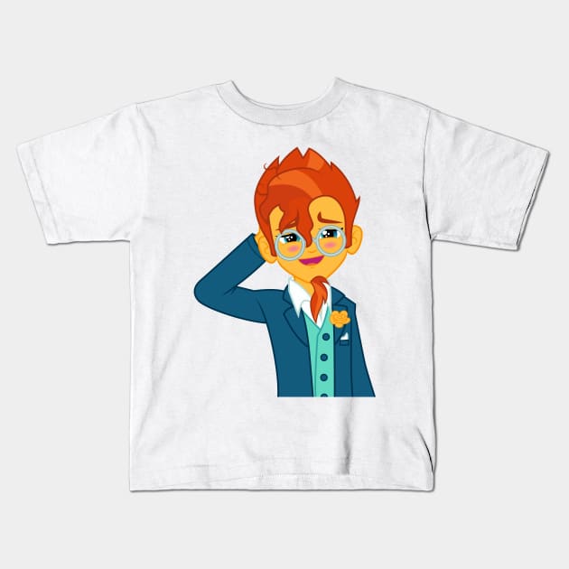 Sunburst at the Dance Kids T-Shirt by CloudyGlow